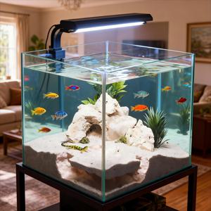 TEMU 3D 프린팅 물고기와 파충류 동굴 은신처 - , 새우, 소라게, 도마뱀용 수족관 장식 동굴 - PLA 소재 - 새해, 생일 선물, 애완동물 애호가 및 수족관 조경 애호가에게 적합