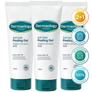 TEMU [피부각질 135% 개선] 1+1+1 더마올로지 저자극 필링젤 150ml 각질제거제 얼굴 스크럽 각질케어 남자 여자