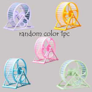 TEMU 골든 시리아 햄스터를 위해 디자인된 원 Silent Running Wheel - 발이 걸리거나 꼬임되는 것을 방지하는 소형 애완 동물 운동 액세서리, 소형 동물의 일일 활동 요구를 충족시킵니다.