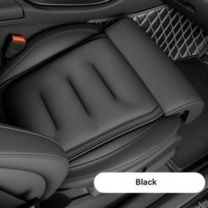 TEMU 럭셔리 카시트 쿠션, 나파 다리 지지 쿠션, 확장형 카시트 쿠션, 항공기 시트 시뮬레이터, 부드럽고 편안하며 통기성 좋은, 사계절 사용 가능, 자동차 내장 장식, 자동차 내부 액세서리