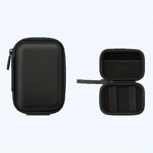 TEMU 1개 디지털 제품 보관 가방, 보호 케이스, 소형 카메라 보관 상자, 게임 콘솔 보관 가방, 카드 보관 상자, 내구성이 뛰어난 옥스포드 천으로 제작, 충격 방지 및 스크래치 방지 기능. 데이터 케이블, 충전기, 헤드폰 보관에 사용 가능
