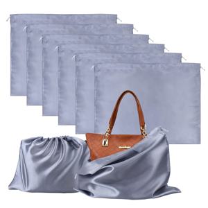 TEMU 巾끈 파우치 6개 세트: 핸드백, 댄스화 보관백, 巾끈 가방, 안대, 가발, 여행용 포장백