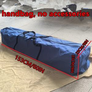 TEMU 1개 휴대용 옥스포드 캔버스 텐트 보관 가방 토트백 지퍼 블루 10X10 텐트 캠핑 텐트 보관 가방 접이식 텐트 보관에 적합