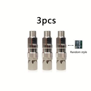 TEMU 3개 세트 스프레이어 호스 스위블 조인트 1/4