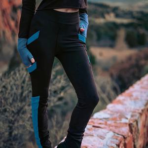 TEMU 4포켓 트렌디 캐주얼 팬츠, 컬러블록 슬림핏 힙업 레깅스, 나이트클럽 핫팬츠, 타이트 스트레치 조거, 대비감 레그 바지, 롱 스키니 팬츠 및 아웃도어 팬츠