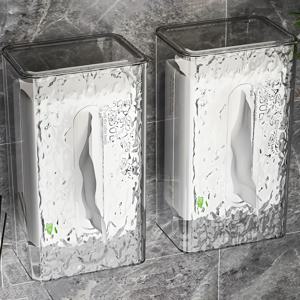 TEMU 벽걸이 티슈 케이스, 탁상용 티슈 보관함, 욕실 용품, 홈 데코, 다용도 티슈 정리함 (방, 주방, 사무실에 적합)