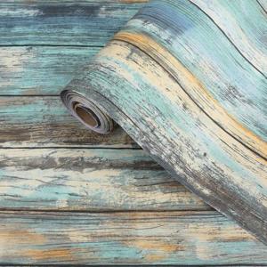 TEMU 1롤 비닐 자체 접착 벽지 | 벽돌, 석재 & 나무 스타일, 방유 접촉 벽 스티커, 랜덤 매치, 간편한 떼어내어 붙이는 클로셋, 식당, TV 배경 장식