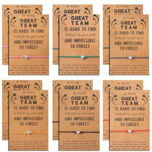 TEMU 12개 블랙 레드 컬러풀 로프 펜타그램 스타/사랑 땋은 로프 치어리더, 댄스 팀 경쟁 팔찌 세트, 스타 팔찌 우정 커플 영감, 동기 부여 팔찌, 졸업 시즌 홈커밍 시즌 추수감사절 선물