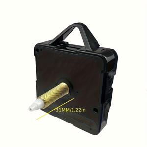 TEMU 고품질 내구성 낮은 오류 후크 포함 8828S3 벽시계 무소음 시계 조용한 쿼츠 시계 공예 시계, 도자기 페인팅, 수리 교체 또는