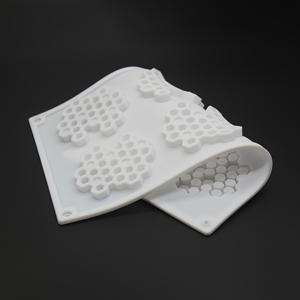 TEMU 초콜릿, 무스, 케이크 장식을 위한 작은 벌집 실리콘 몰드, 집에서 만드는 비누, 양초, 석고, 아로마테라피 몰드 베이킹에 적합