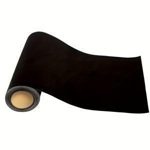 TEMU 셀프 접착식 플록드 패브릭 - 펠 앤 스틱 공예 재료, 보석함 및 DIY 장식용, 홈 데코 - 블랙, 주얼리 박스 & 벽지 제작, 수공예 용품, 접착 뒷면, 바느질 천