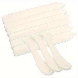 TEMU 9pcs 뼈 폴더 & 스크레이핑 도구 플라스틱 종이 접기 도구, 책 제본 가죽 연마 카드 만들기 오리가미 스크랩북용 주름 제거 도구