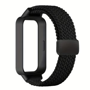 TEMU PC 케이스+브레이디드 스트랩 Xiaomi active/Redmi band 2 액세서리 스포츠 마그네틱 Nyon 브레이슬릿 코레아+커버 active/Redmi band 2 스마트워치 액세서리