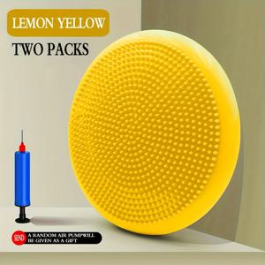 TEMU 마카롱 컬러 코어 밸런스 디스크 트레이너, 14인치 직경 펌프 포함, 자세 개선 및 피트니스 안정성 향상, 여성, 엄마, , 발렌타인데이, 크리스마스, 추수감사절 기념일 선물 추천