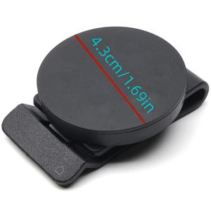 TEMU 자석 흡착 퀵 핑크 버클 벨트 | 플라스틱 허리 걸이 자석 흡착 컵, 네일 도구 보관용, 목수, 전기 기술자 및 약전 유지 보수에 적합