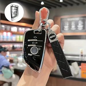 TEMU 스트랩이 있는 BMW 키 홀더에 이상적입니다. 이 케이스는 BMW 2/3/5/6/7 시리즈 및 X1 X2 X3 X5 X6에 적합합니다. BMW 팬들을 위한 튼튼하고 실용적인 키 파우치입니다.