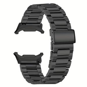 TEMU 삼성 8/8 클래식 호환 스트랩 - 컬러 스테인리스 스틸 워치 밴드, 여성 및 남성용, 삼성 워치 8 스마트워치 액세서리 (밴드만)