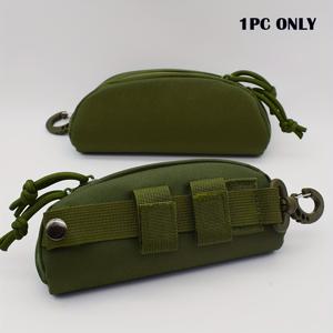 TEMU 야외 하이킹 허리 가방, 남성용 안경 파우치, 안경 케이스