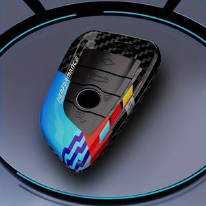 TEMU 패션 자동차 리모컨 키 케이스 커버 쉘 포브 BMW X1 X3 X4 X5 X6 F15 F16 G30 3 5 7 시리즈 G11 F48 액세서리