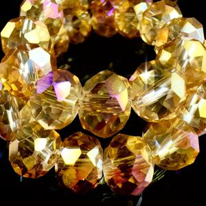 TEMU 4/6/8mm 골든 로즈 레드 체코 유리 구슬, 반짝이고 눈부신 다면체 스페이서 비즈, 루즈 비즈, 스페이서, DIY 핸드메이드 팔찌, 목걸이, 귀걸이, 주얼리 공예 액세서리, 휴일 선물, 구슬 및 비즈 모음용