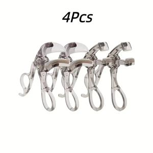 TEMU 초보자를 위한 필수 속눈썹 컬러 4개 세트! 풀 오프닝 디자인 + 지역 스타일링으로 오래도록 유지되는 컬링 속눈썹