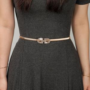 TEMU 여성용 홀우드 메탈 벨트, 라인스톤 장식, 웨딩, 파티, 모임에 긴 드레스와 함께 입기 좋습니다.