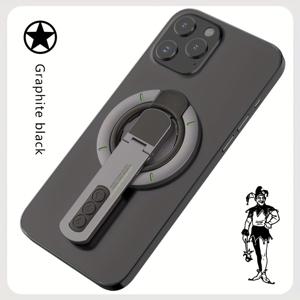 TEMU 360도 회전이 가능한 휴대폰 거치대. 양면 메탈 클램프 및 링 버클이 특징이며, 가로/세로 방향 모두 사용 가능합니다. 다양한 각도 조절이 가능하여 책상, 여행 등에 적합합니다.