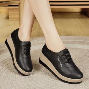 TEMU 여성 키높이 통굽 로퍼 통굽6cm 발편한 여성 슬립온 여성 단화 심플 여성 가을 구두 발편한 여성신발 여성 구두 6cm 여성 편한신발 여성 통굽 구두 발편한 여성구두