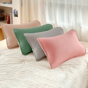 TEMU 1+1 면베개커버 순색의 밴딩형 베개커버