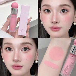 TEMU 하이라이터 리퀴드 블러셔 크림블러셔 틴트 볼터치 여성 볼터치