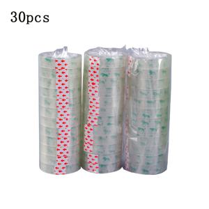 TEMU 초강력 접착력, 잔여물 없음, 대용량, 가성비 팩, 코어 트랜지스터 호환 가능한 초장형 투명 포장 테이프 30롤. 선물 포장, 이사, 사무 작업, 손으로 봉인하는 데 필수. 가정, 창고, 우편물에 실용적인 도구