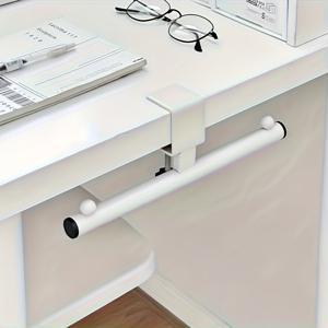 TEMU 무게를 견뎌내는 강력한 메탈 후크, 조절 가능하며 드릴링이 필요 없음 - 백팩을 고정하는 다용도 후크, 책상 모서리에 설치 가능, 사무실 보관에 적합, 공간 절약 솔루션 제공, 다용도 후크