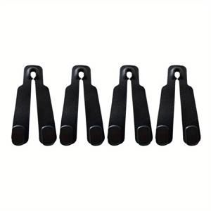 TEMU 차량용 시트 후크 4개 세트, 다기능 숨겨진 수납 후크 (차량 시트 뒷면용), 눈에 띄지 않는 디자인, 헤드레스트 후크, 차량 시트 뒷면 수납 후크, 이중 후크 시트 뒷면 행거에 적합