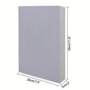 TEMU 요가 밸런싱 패드 피트니스 바닥 매트 고급 EVA 특수 패드, 건강한 복근 휠 및 명상용 30*20*5cm 혼합 색상