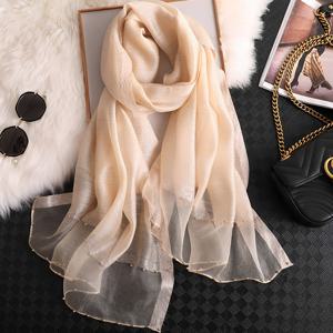 TEMU 여성을 위한 단색 멀티 컬러 비즈 페이크 블렌드 따뜻한 숄, 이중 줄 비즈가 있는 우아한 스카프, 봄과 여름 여행에 적합하며 남성용 가을과 겨울 따뜻한 숄