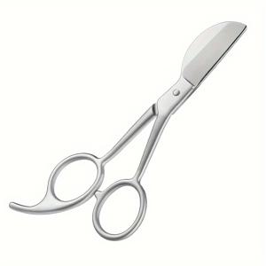 TEMU 1개 스테인리스 스틸 펠리컨 오리 부리 가위 - 카펫 절단, 자수 및 재봉을 위한 전문가용 재단 가위