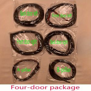 TEMU 테슬라 모델 3/Y 호환, 차량 전체용 방음 씰 스트립, 도어용 방수 충격 흡수 웨더스트립, 접착식 수정용 앞유리 웨더스트리핑