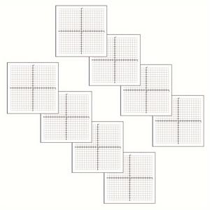 TEMU 8/16장 그래프 용지 스티커 메모 3 x 3인치 라인 미니 그리드 노트, 접착식 그리드 메모 패드 - 사무실 학교 수학용품, 각 패드당 25매