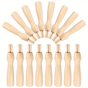 TEMU 펠팅 포킹 재미를 위한 16개 펀치 니들 핸들