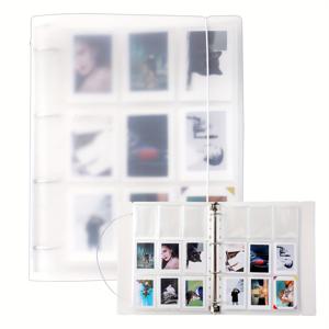 TEMU 540포켓 A4 K팝 포토카드 바인더 - 미니 12 11 8+용 투명 플라스틱 앨범, 트레이딩 카드 및 게임 카드 보관