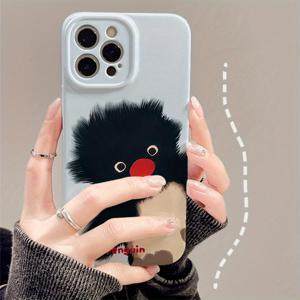 TEMU 폰 케이스: 프리지 펭귄 올인원 내충격 필름 하드 케이스 아이폰 11/12/13/14/15/16/플러스/프로/프로맥스 선물용 보호 커버 남녀공용 선물