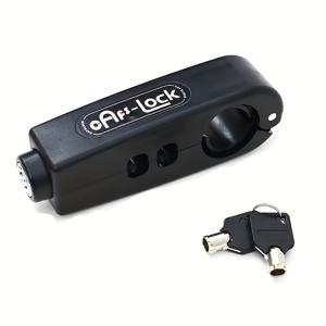 TEMU 자전거, 스쿠터, 방범 레버 잠금장치 - 내구성 ABS 소재, 휴대용 디자인