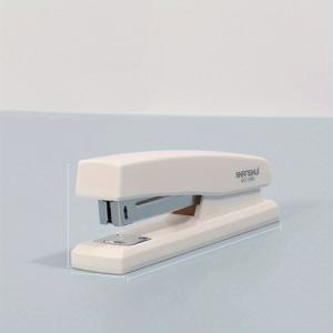 TEMU 1개 노력 절약형 스테이플러 - 학교 및 사무실 사용에 완벽 - 화이트, 그린, 퍼플 색상 선택 가능!