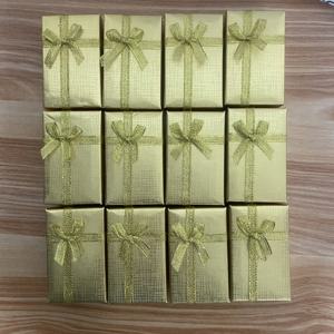 TEMU 12개 리본 목걸이 반지 귀걸이 팔찌 포장 상자, 고급스러운 선물 주얼리 박스, 골드 실버 멀티 컬러 선택, 데이, 생일, 결혼식, 기념일, 추수감사절, 개학 시즌, 졸업 시즌 및 기타 일상 사용에 적합