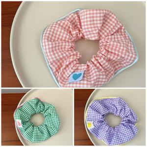 TEMU 섀시하트 디자인의 세련된 체크무늬 헤어밴드 3종 세트. 여성용 다용도 헤어밴드이며, 생생한 캔디 색상의 나일론 혼방 소재로 제작되어 모든 계절에 적합합니다. 올인원 로프 볼 디자인으로 더욱 매력적입니다.