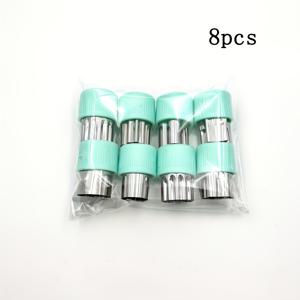 TEMU 8피스 과일 & 나비 쿠키 커터 몰드 세트 - 스테인리스 스틸 반죽 커터 포함 - 비스킷, 페이스트리, 진저브레드용 - 베이커 & 전문 주방을 위한 내구성 있는 쿠키 몰드, 편안한 손잡이