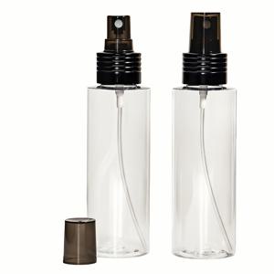 TEMU 투명 빈 스프레이 병 2개 세트, 250ml 및 8.45oz, 다양한 용도에 적합한 리필 가능한 플라스틱 스프레이 용기