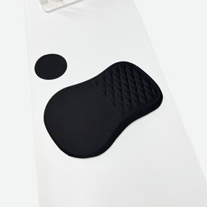 TEMU 마우스 사용 및 키보드 사용을 위한 경사형 디자인의 인체공학적 손목 보호대, 메모리 폼 PU 미끄럼 방지 손목 받침대 특징, 가정 또는 사무실에서 타이핑 및 게임에 적합