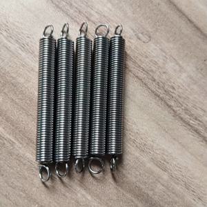 TEMU 고탄성 장력 스프링 5개, 동력 전달 트랙션 스프링, 기계식 연장 스프링, 상수력 스프링, 0.8mm*6.0mm*55mm