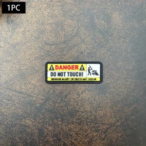 TEMU 1개 PVC 재질 멀리 가지 patch, 전술 모라일드 배지 - 멀티컬러, 팔찌, 백팩 및 의류에 적합